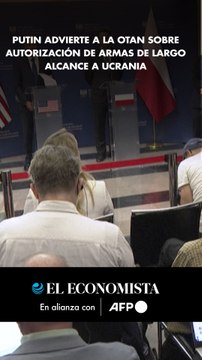 Putin advierte a la OTAN sobre autorización de armas de largo alcance a Ucrania