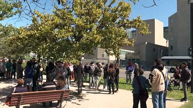 Hundreds rally in France in support of mass rape victim