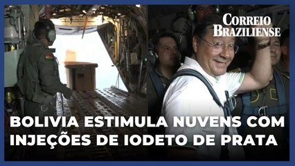 Bolívia bombardeia nuvens para gerar chuva e combater incêndios