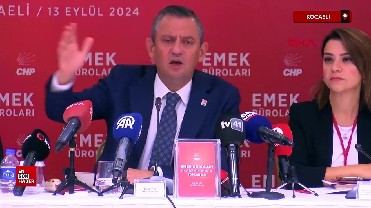 Özgür Özel: CHP, Türkiye'nin birinci partisidir