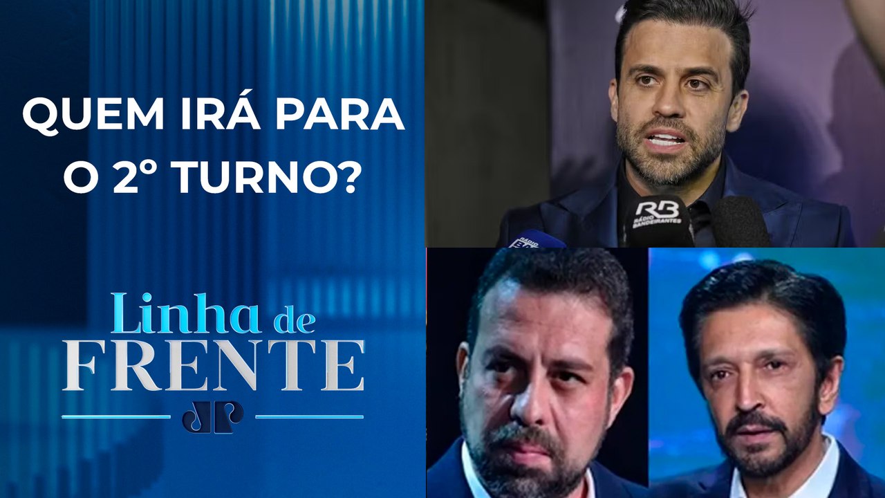 Segundo pesquisa, Nunes e Boulos se afastam de Marçal na liderança | LINHA DE FRENTE
