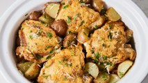 Slow-Cooker Garlic-Parmesan Chicken Is The No-Fuss Weeknight Dinner You Need