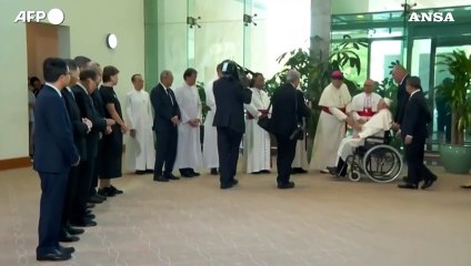 Il Papa lascia Singapore, concluso il tour in Asia e Oceania