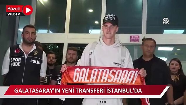 Galatasaray'ın yeni transferi Sallai, İstanbul'a geldi