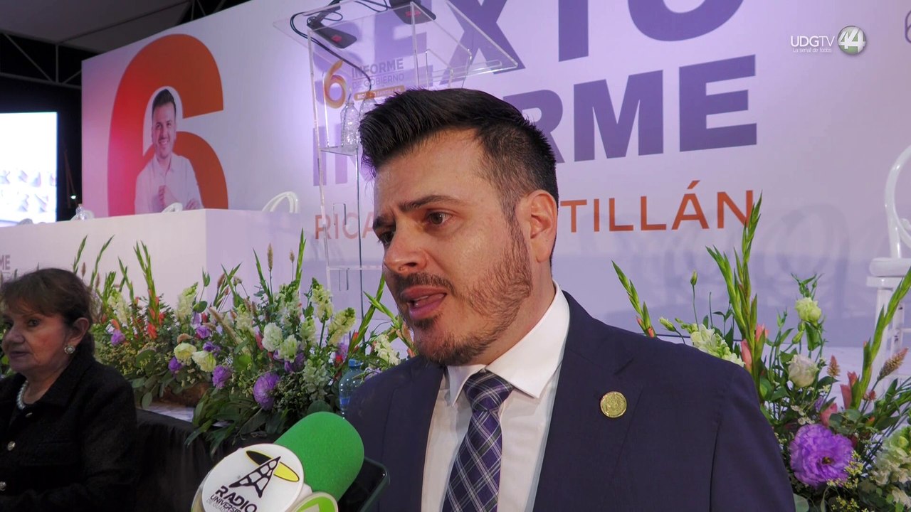 Ricardo Santillán rinde su 6to informe de actividades descartando proyectos de salud