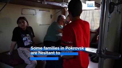 War in Ukraine: Hundreds evacuate, but some remain hesitant to leave their homes