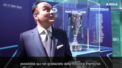 Nitto ATP Finals: Cirio Shares Excitement Seeing the Trophy Up Close 🏆