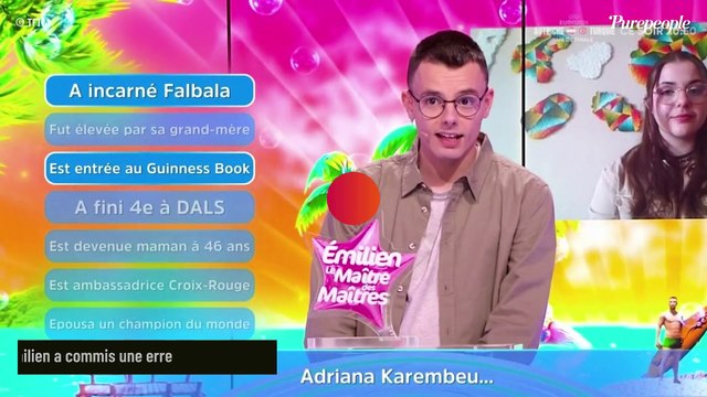 D'habitude, vous répondez bien... : Emilien déstabilisé dans les 12 coups de midi, le champion du jeu de TF1 s'est loupé sur cette question