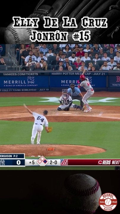 Elly De La Cruz se luce con HR de 2 carreras ⚾