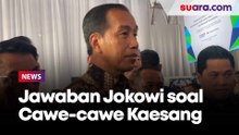 Jokowi Jawab Menkominfo Didesak Mundur hingga Angkat Bicara soal Cawe-cawe Kaesang Maju Pilkada