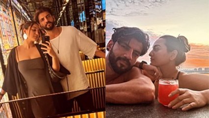 Sonakshi Sinha Zaheer Iqbal Honeymoon Video, Romantic Swimming Pool To Lunch Date..