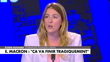 L'édito d'Élodie Huchard : «Emmanuel Macron : "ça va finir tragiquement"»