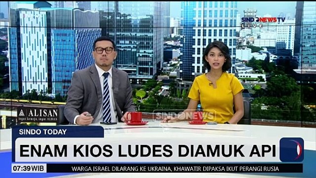 Sejumlah Kios Terbakar di Terminal Bus Kampung Rambutan, Jakarta Timur Akibat Kebocoran Tabung Gas
