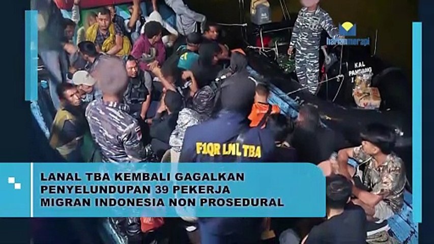 Lanal Tanjung Balai Asahan Kembali Gagalkan Penyelundupan 39 Pekerja Migran Indonesia