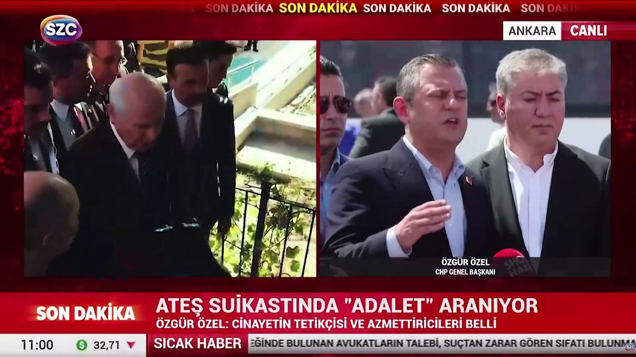 Özgür Özel: Cinayetin üstünün örtülmesine izin vermeyeceğiz