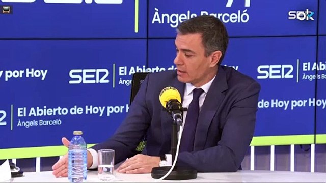 Sánchez anuncia en la 'Ser' que en dos semanas presentará su ‘ley mordaza’ contra los medios críticos