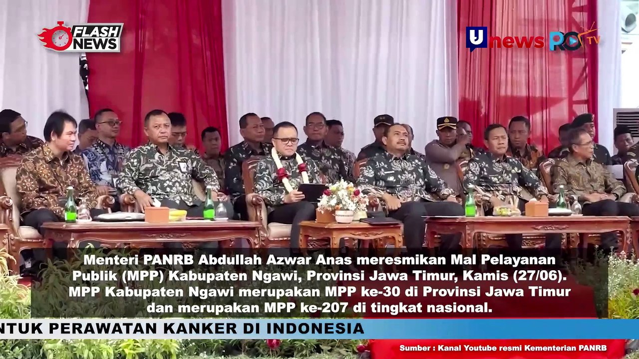 Menteri PANRB Resmikan Mal Pelayanan Publik (MPP) ke-207