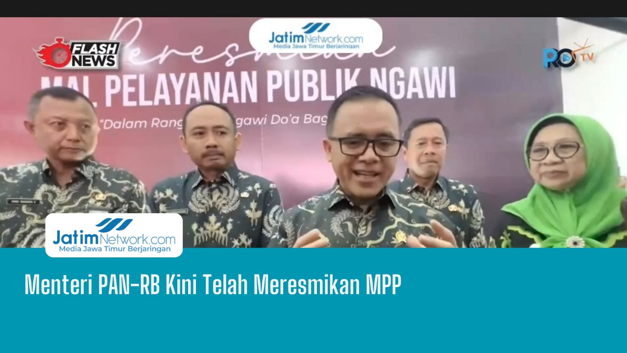 Menteri PAN-RB Kini Telah Meresmikan MPP