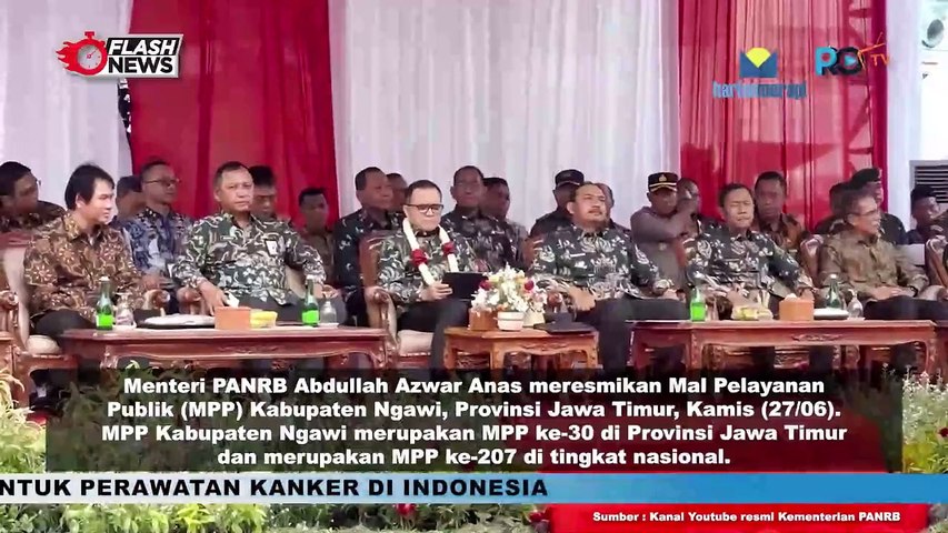 Menteri PANRB Resmikan Mal Pelayanan Publik ke 207