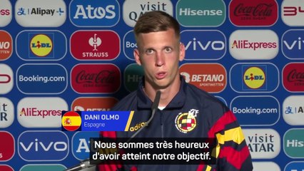 Olmo : "L'équipe a continué à jouer très calmement après le but concédé"