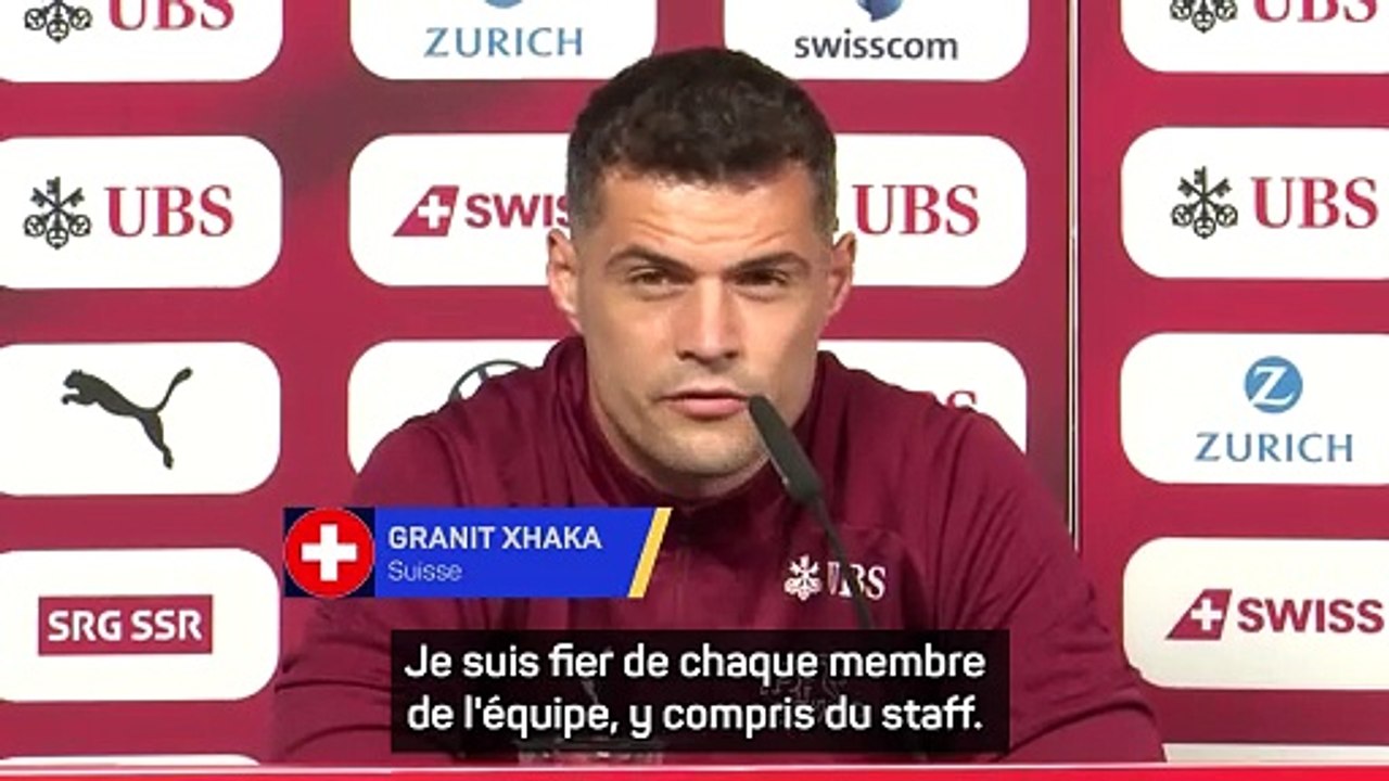 Xhaka : "Nous ferons tout pour aller au bout"
