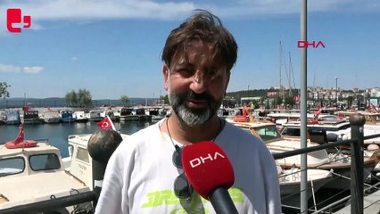 Caretta caretta ile denizin dibinde selfie