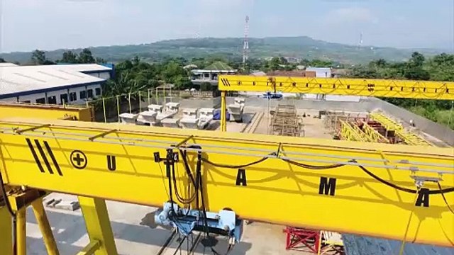 PROJECT SINGLE GANTRY GIRDER KAPASITAS 10 TON HOIST VERKRONN - PT. ADHI KARYA TBK
