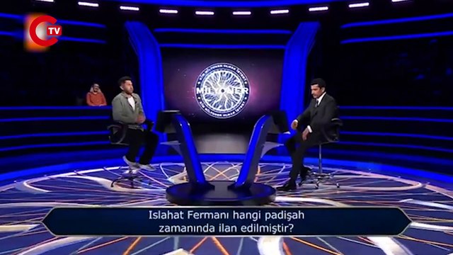Kim Milyoner Olmak İster'de 300 bin TL'lik 'Islahat Fermanı' sorusu gündem oldu