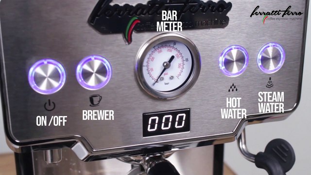 JUAL MESIN KOPI ESPRESSO FERRATTI FERRO GARANSI 1 TAHUN HEATER - FCM3605