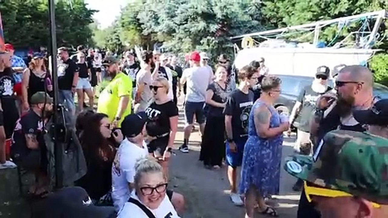 Brodacze opanowali Czaplinek. Zjechali tu z całej Polski