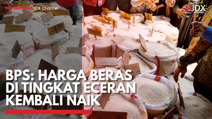 BPS: Harga Beras di Tingkat Eceran Kembali Naik