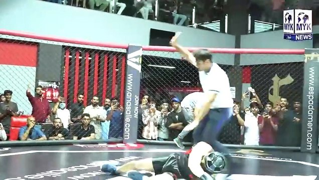 Rajab Butt Ko Anas Ali Ne Knockout Kr K Boxing Match Jeet Liya