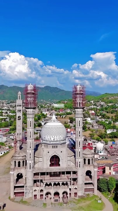 Kotli AJK Gulharsharif and city DRONE view