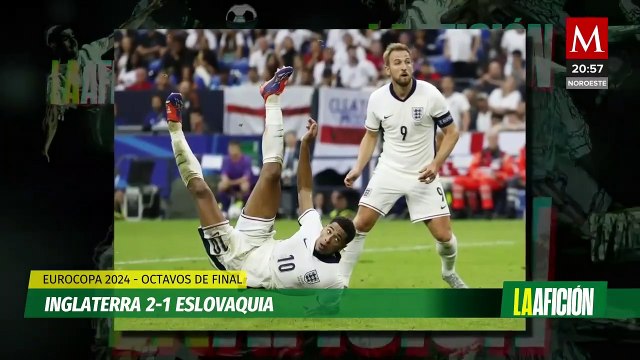 Inglaterra remonta y avanza a cuartos de final en la Eurocopa 2024