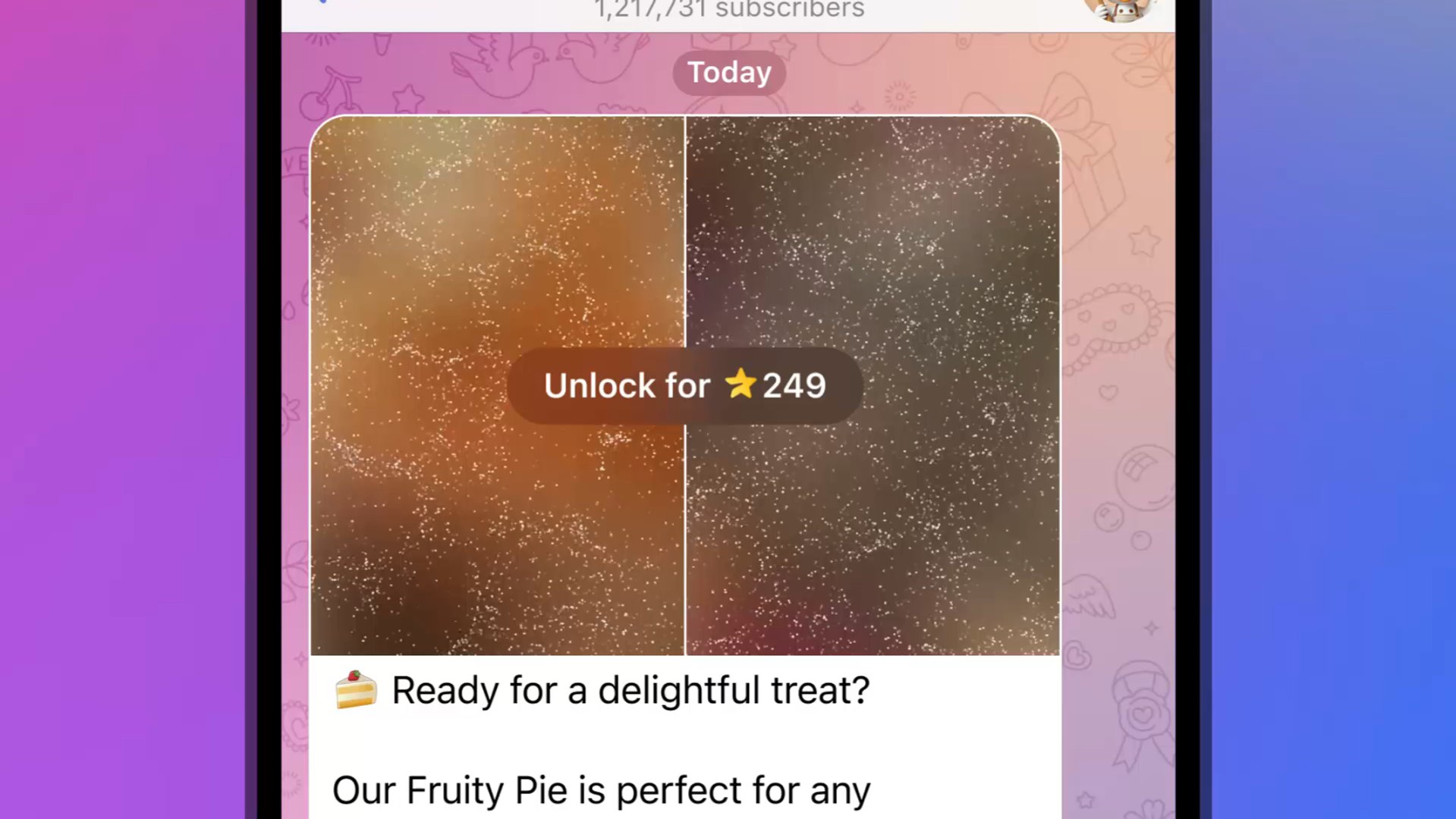 Contenido de pago en Telegram