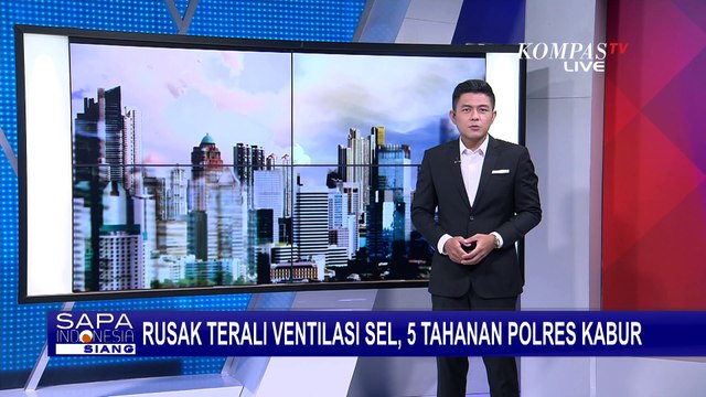 Lima Tahanan Kabur, Polisi Berhasil Menangkap 4 Orang, 1 Sisanya Masih Berstatus Buron!