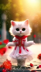 Cat trading dance video