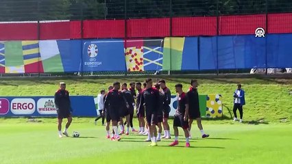 A Milli Futbol Takımı, Avusturya maçının hazırlıklarını sürdürdü