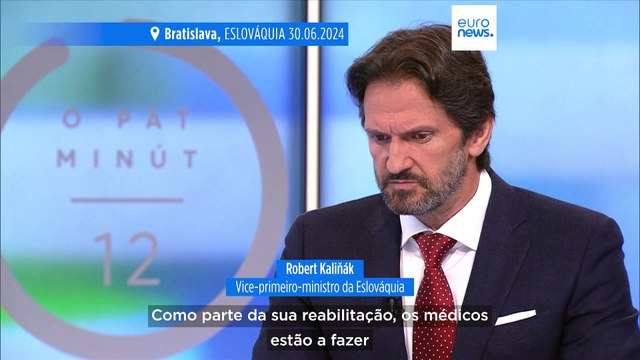 Primeiro-ministro da Eslováquia poderá ficar com sequelas permanentes depois de ter sido baleado