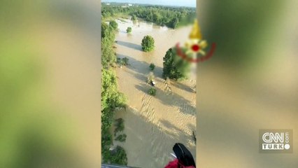 İsviçre ve İtalya’yı sel hayatı felç etti