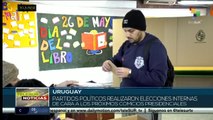 En Uruguay se realizaron elecciones internas para próximos comicios presidenciales