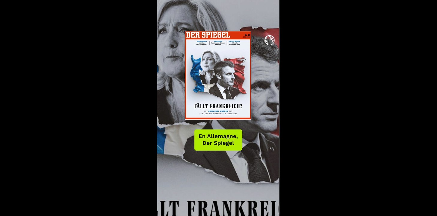 Les réactions de la presse européenne à la victoire du RN au premier tour des législatives françaises