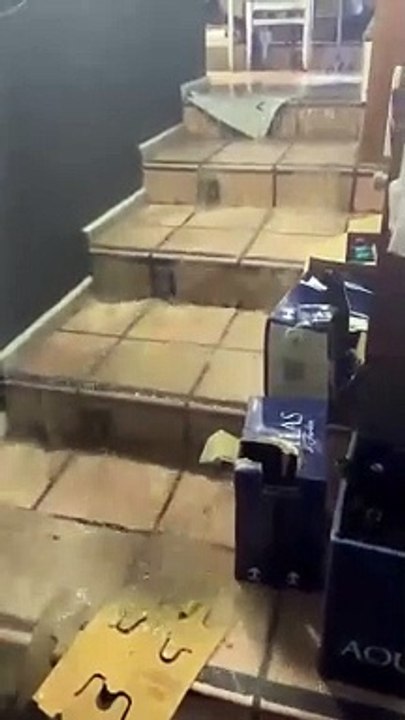 Inundaciones tras la tormenta en Suite 22