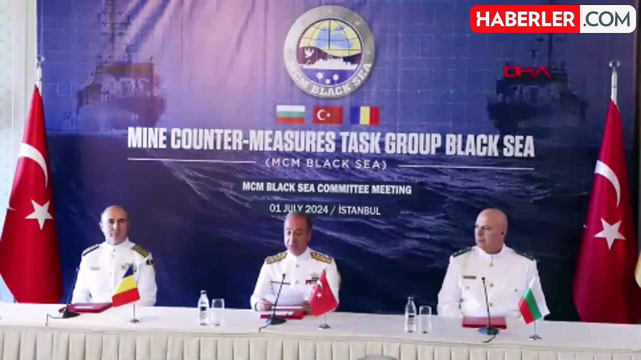 Türkiye, Bulgaristan ve Romanya Karadeniz'de Mayın Güvenliği İçin İş Birliği Yapacak