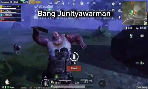 Zombie Uprising Map on METRO ROYALE Mode - Beta PUBG Mobile 3.3.3