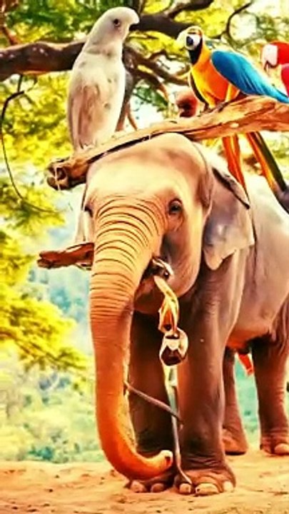 Rise and shine in a jungle music for kids Animated story for kids