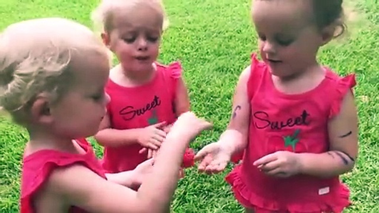 Cute and funny baby 