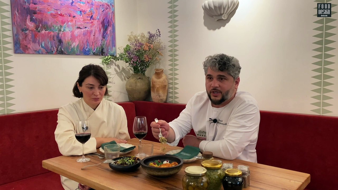 Nino Kiltava y Davit Narimanishvili: "Gastronomía georgiana, comida con mucho sentimiento"
