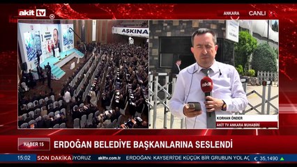 Erdoğan belediye başkanlarına seslendi