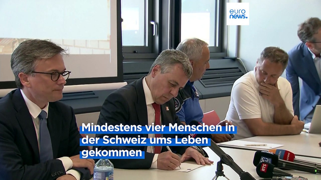 Todesangst im Tessin: So schlimm waren die Unwetter in der Schweiz